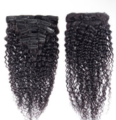 Raw Indian Curly Clip-Ins